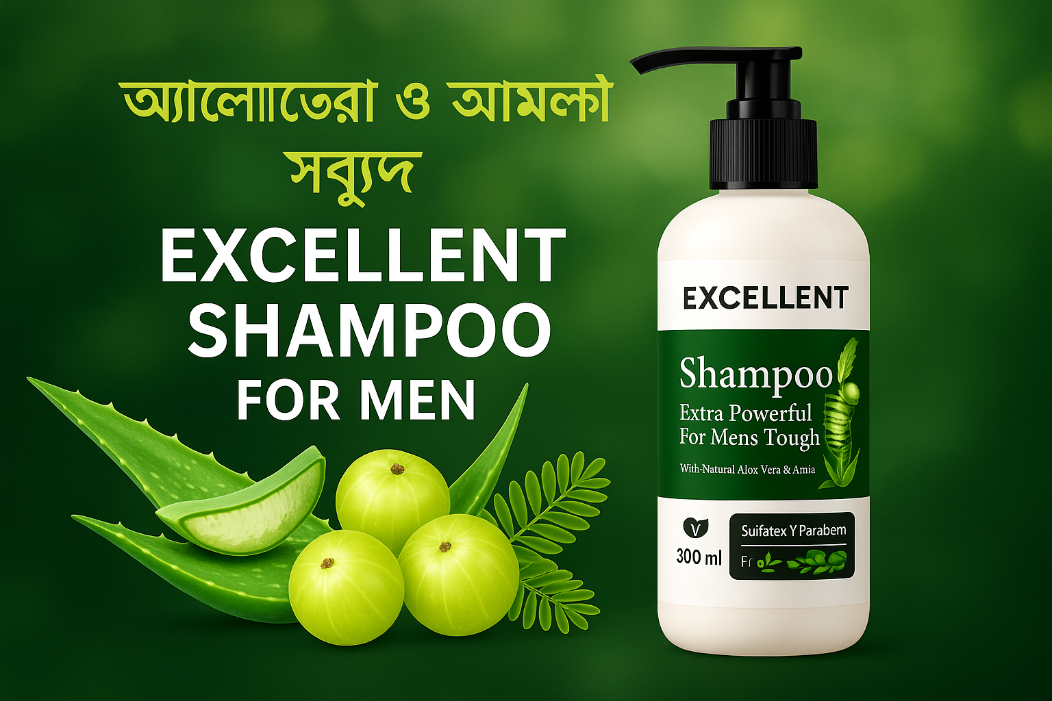 Organic Shampo for Man